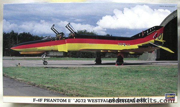 Hasegawa 1/72 F-4F Phantom II - Luftwaffe JG72 Westfalen Special 2001, 00820 plastic model kit
